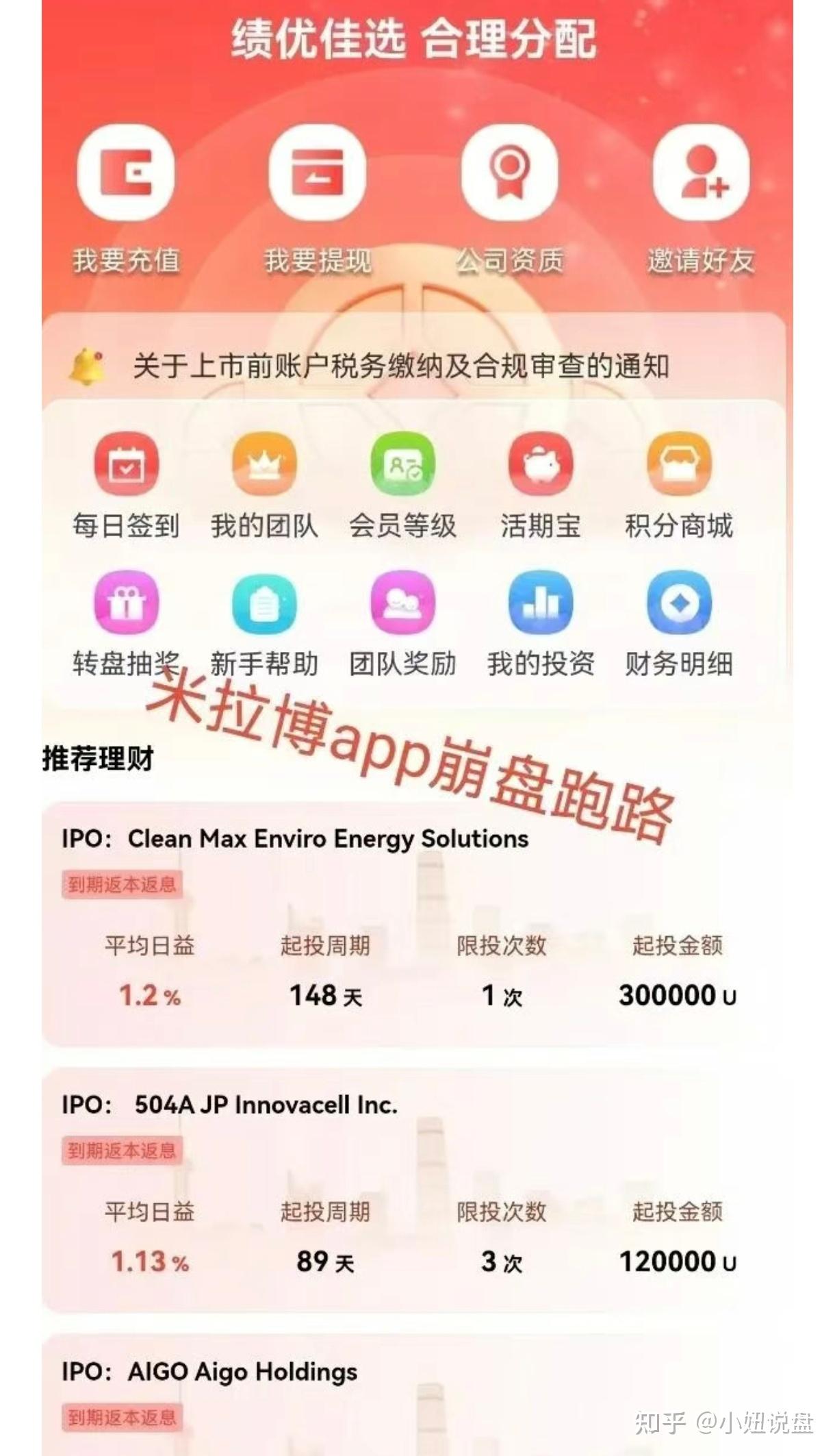 揭秘资金盘骗局【米拉博】高收益幻梦下的资本陷阱! 揭秘资金盘骗局【米拉博】高收益幻梦下的资本陷阱!